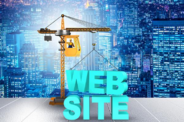 网站建设概念与起重机和信件