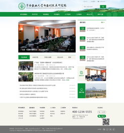 华南农业大学新农村发展研究院网站建设项目