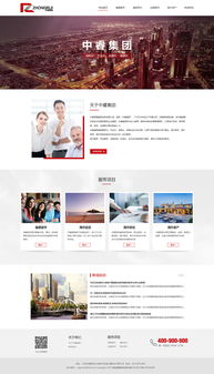 金融投资行业网站建设案例